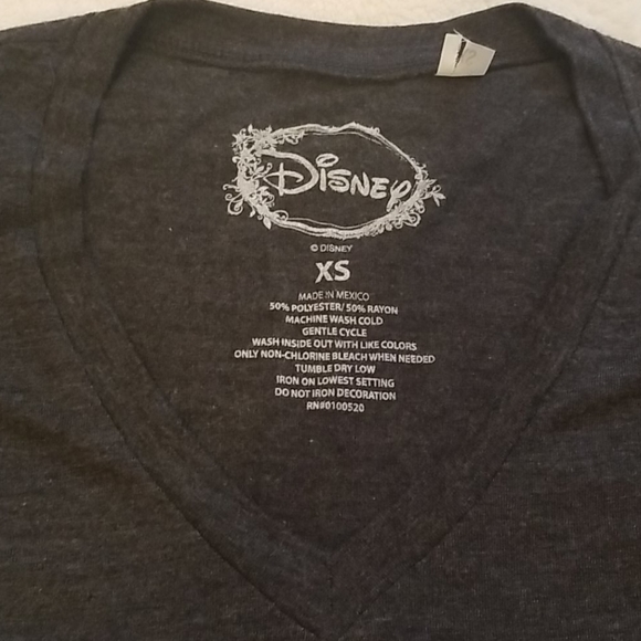 Women's Disney Alice In Wonderland Tshirt XS Gray - Picture 3 of 4